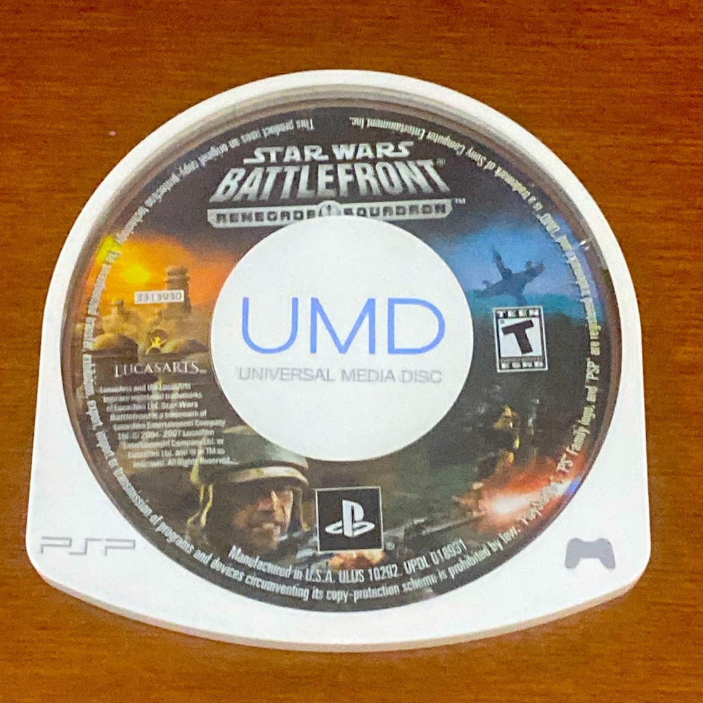 PSP Star Wars Battlefront Renegade Squadron Video Game